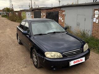 2009 Kia Spectra I Рестайлинг 2, синий, 220000 рублей, вид 3