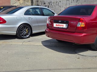 2004 Hyundai Accent ТагАЗ II, красный, 550000 рублей, вид 4