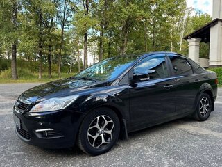 2010 Ford Focus II Рестайлинг, чёрный, 830000 рублей, вид 3