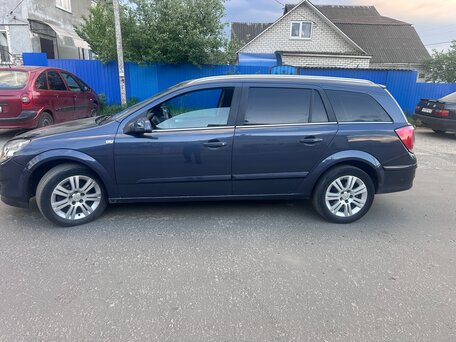 2007 Opel Astra H Рестайлинг, синий, 530000 рублей, вид 1