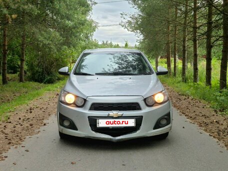 2012 Chevrolet Aveo II, серебристый, 255000 рублей, вид 3
