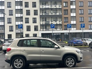 2014 Volkswagen Tiguan I Рестайлинг, серый, 1200000 рублей, вид 4