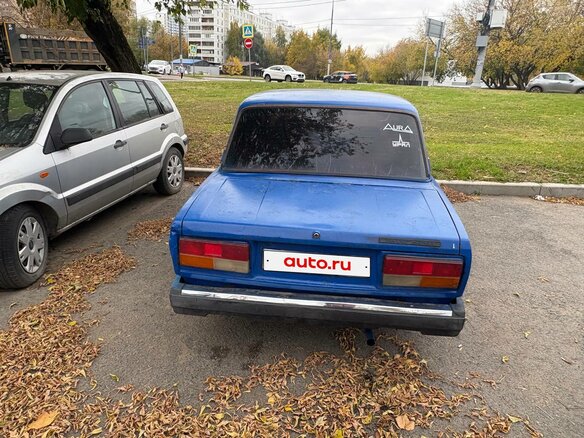2001 Lada (ВАЗ) 2107, синий, 100000 рублей - вид 6