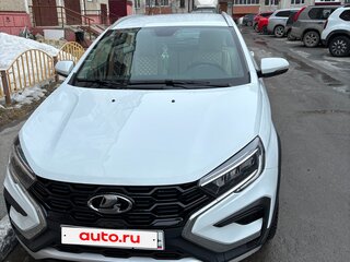 2024 Lada (ВАЗ) Vesta SW Cross I Рестайлинг (NG), белый, 1850000 рублей, вид 1