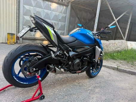 2021 Suzuki GSX-S 1000, синий, 1100000 рублей, вид 5