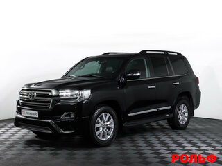2019 Toyota Land Cruiser 200 Series Рестайлинг 2, чёрный, 6156000 рублей, вид 1