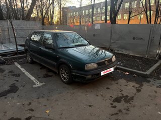 1997 Volkswagen Golf III, зелёный, 70000 рублей, вид 2