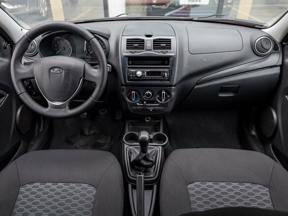 2021 Lada (ВАЗ) Granta I Рестайлинг, красный, 535600 рублей - вид 6
