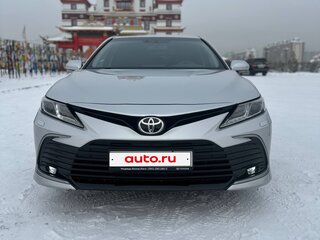 2021 Toyota Camry VIII (XV70) Рестайлинг, серый, 2900000 рублей, вид 3