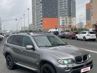 2006 BMW X5 4.4i I (E53) Рестайлинг, серый, 450000 рублей, вид 5