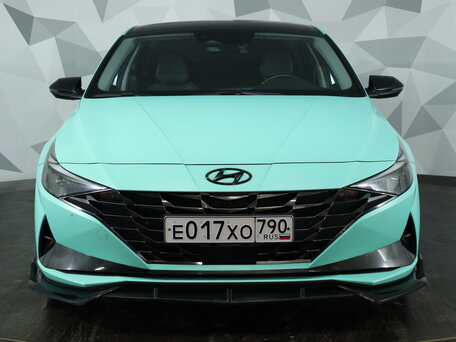 2020 Hyundai Elantra VII (CN7), зелёный, 2300000 рублей, вид 2