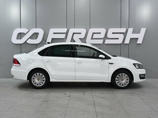 2019 Volkswagen Polo V Рестайлинг, белый, 1319000 рублей, вид 5