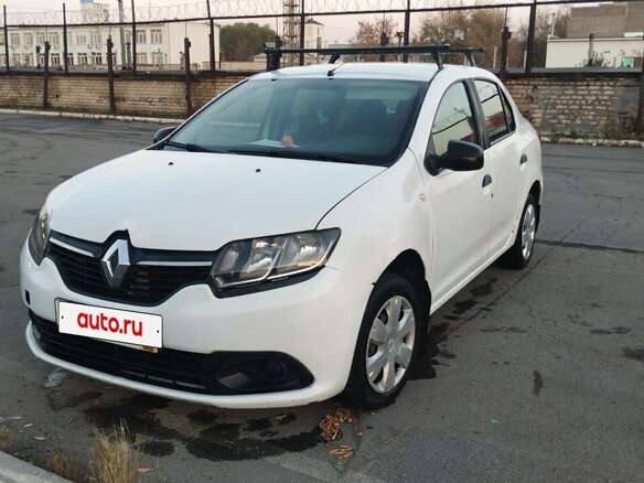 2014 Renault Logan I Рестайлинг, белый, 370000 рублей
