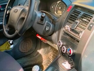 2008 Hyundai Tucson I, чёрный, 600000 рублей, вид 3
