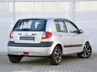 2008 Hyundai Getz I Рестайлинг, серебристый, 530000 рублей, вид 2