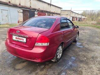 2008 Kia Cerato I Рестайлинг, красный, 340000 рублей, вид 4