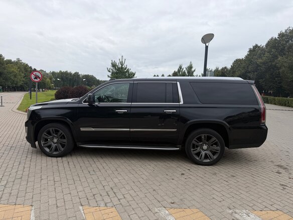 2015 Cadillac Escalade ESV IV, чёрный - вид 3