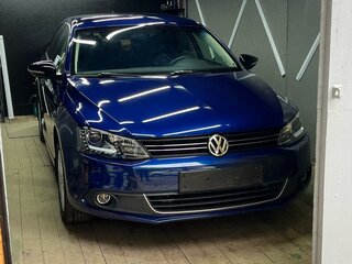 2014 Volkswagen Jetta VI, синий, 1000000 рублей, вид 2