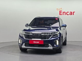 2024 Kia Seltos I Рестайлинг, синий, 3350000 рублей, вид 2