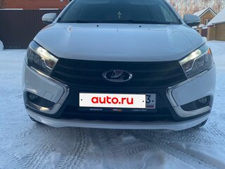 2020 Lada (ВАЗ) Vesta SW I, белый, 1100000 рублей, вид 1