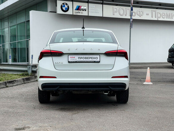 2021 Skoda Rapid II, белый, 1790000 рублей - вид 5