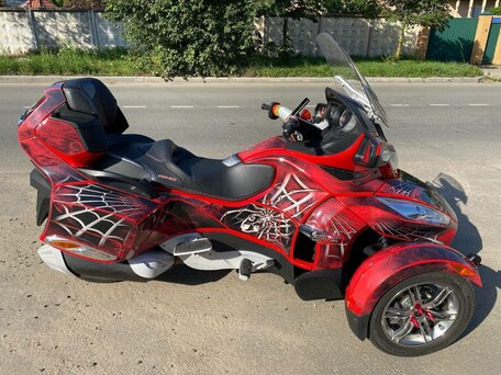 2011 BRP Can-Am Spyder, красный, 1100000 рублей, вид 4