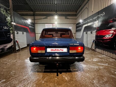 2004 Lada (ВАЗ) 2107, синий, 75000 рублей, вид 5