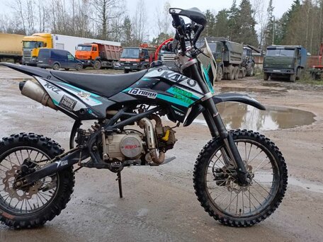 2023 Kayo Basic TT125, синий, 60000 рублей, вид 5