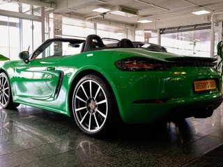 2022 Porsche Boxster IV 718 (982), зелёный, 9800000 рублей, вид 4