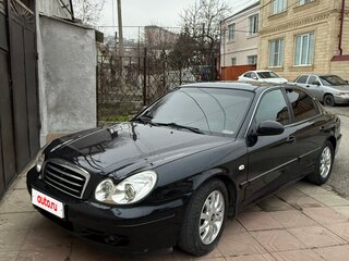 2007 Hyundai Sonata ТагАЗ IV (EF) Рестайлинг, чёрный, 830000 рублей, вид 1