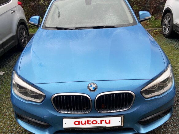 2018 BMW 1 серии 118i II (F20/F21) Рестайлинг 2, синий - вид 1