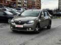2014 Renault Logan II, бежевый - вид 1
