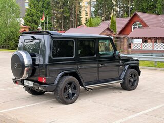 1999 Mercedes-Benz G-Класс 500 Euro 2 II (W463), чёрный, 1750000 рублей, вид 3