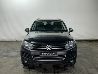 2014 Volkswagen Touareg II, чёрный, 1770000 рублей, вид 2
