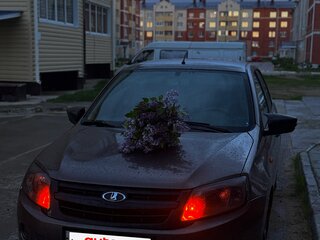 2013 Lada (ВАЗ) Granta I, коричневый, 390000 рублей, вид 3