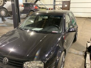 2001 Volkswagen Golf IV, чёрный, 250000 рублей, вид 3