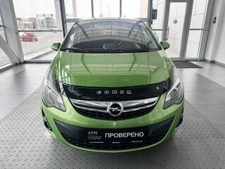 2012 Opel Corsa D Рестайлинг II, зелёный, 669000 рублей, вид 2