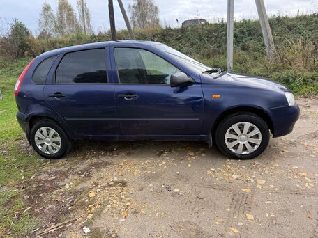 2012 Lada (ВАЗ) Kalina I, синий, 140000 рублей, вид 4