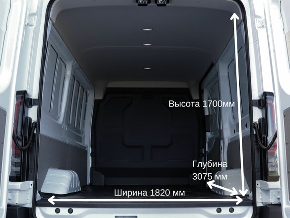 2025 Ford Transit, белый, 5384000 рублей - вид 14