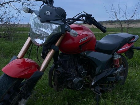 2014 Stels Flame 200, красный, 90000 рублей, вид 2