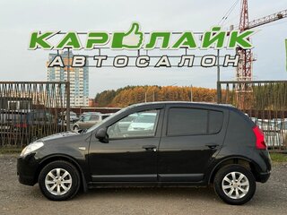 2012 Renault Sandero I, чёрный, 579000 рублей, вид 3