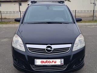 2008 Opel Zafira B Рестайлинг, чёрный, 990000 рублей, вид 1