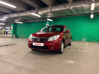 2014 Renault Sandero I, красный, 710000 рублей, вид 1
