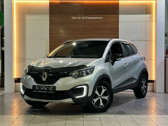 2018 Renault Kaptur I, серебристый, 1490000 рублей
