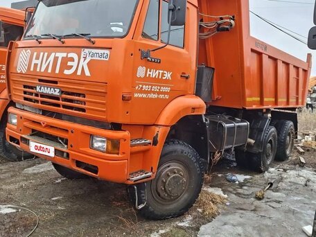 2022 КамАЗ 6522, оранжевый, 2700000 рублей, вид 1
