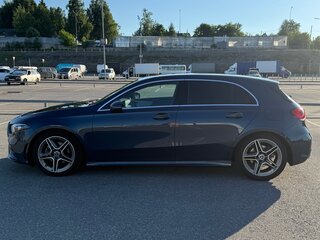 2020 Mercedes-Benz A-Класс 200 IV (W177), синий, 3500000 рублей, вид 5