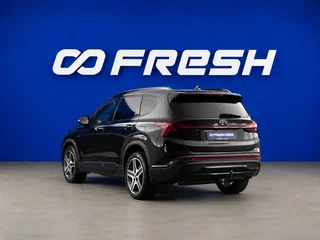 2021 Hyundai Santa Fe IV Рестайлинг, чёрный, 3399077 рублей, вид 2