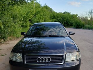 2002 Audi A6 II (C5) Рестайлинг, чёрный, 370000 рублей, вид 3
