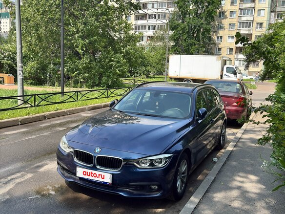 2018 BMW 3 серии 318d VI (F3x) Рестайлинг, синий, 2000000 рублей - вид 19