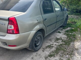 2011 Renault Logan I Рестайлинг, бежевый, 350000 рублей, вид 4
